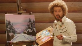 Owen Wilson Channels Bob Ross in This First Look at PAINT