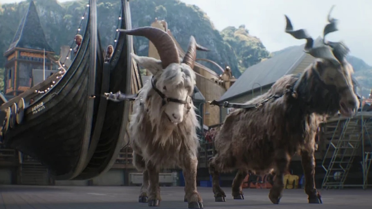 Toothgnasher and Toothgrinder, in the MCU debuts in Thor: Love and Thunder.